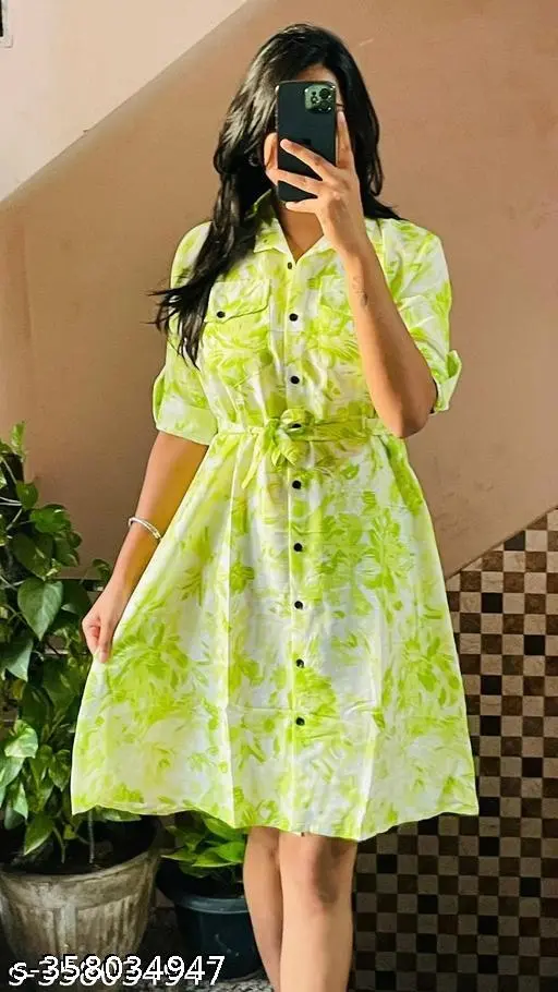 One Piece with Same Print Dori Dress